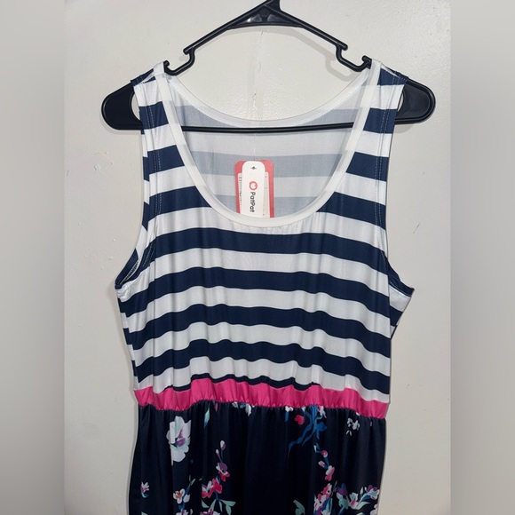 Hazel Blues Crossed in Love Maxi Mommy & Me Dress Size XXL NEW - Picture 4 of 7